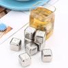 Pietre da Whiskey in Acciaio Inossidabile Raffreddatori Riutilizzabili per Bevande Non Diluenti e Lavabili in Lavastoviglie Cubetti di Ghiaccio Metallici per Whiskey Raffreddatore per Vino Strumento da Bar