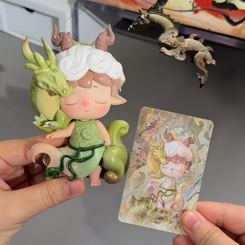 In Stock Latest Chinese Style Mimi Series   Cute Trendy Handmade Figurine Desktop Ornament Toys Birthday Gifts