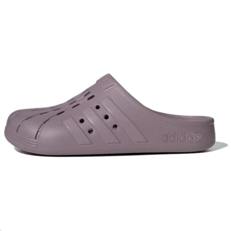 New Adidas Adilette Clogs Preloved Fig IF8654