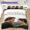 Vibrant Outlander Pattern Bedding Uilt Set Uilt Cover Pillowcase Home Decoration Birthday Gift (1 * Duvet Cover + 2 * Pillowcase Without Core)242