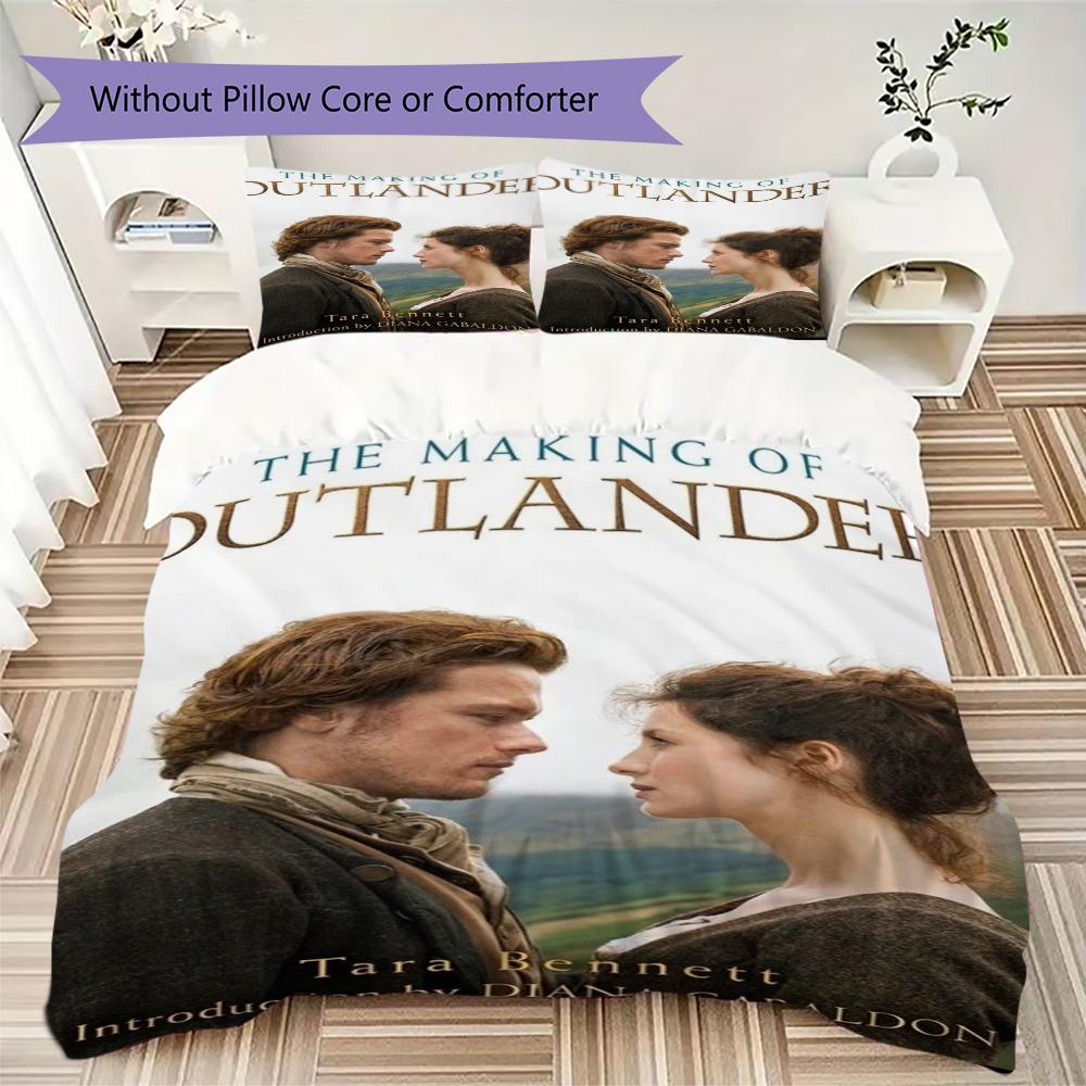 Vibrant Outlander Pattern Bedding Uilt Set Uilt Cover Pillowcase Home Decoration Birthday Gift (1 * Duvet Cover + 2 * Pillowcase Without Core)242