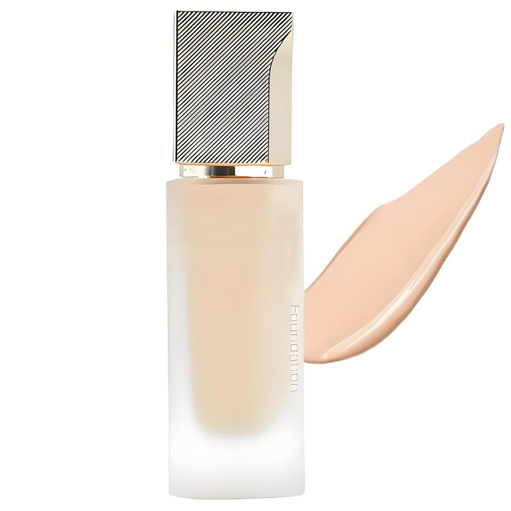 Evanesce Soft Liquid Foundation, Full Coverage, Long Lasting Moisturizing, Lightweight Concealer