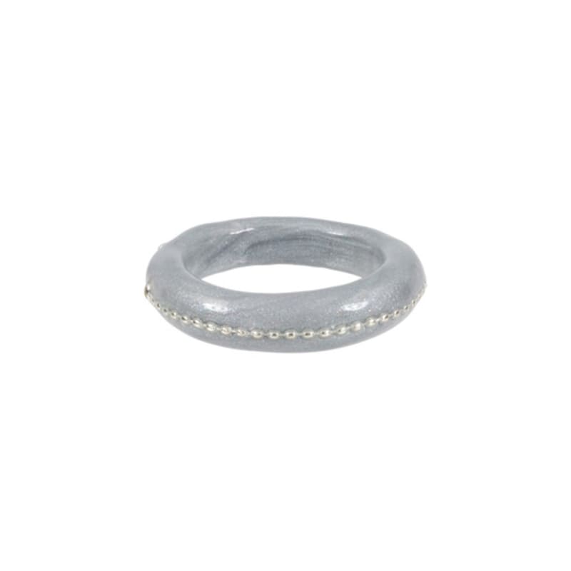 Nff Silver Radience Ring-grey