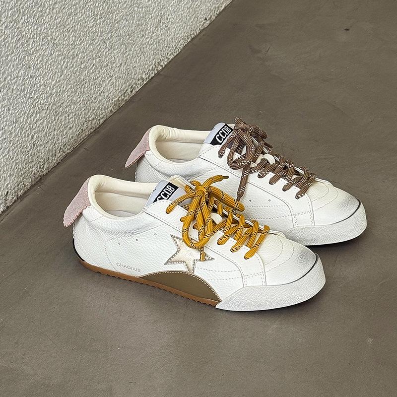 

Do old star shoes women s summer new fashion casual shoes flat bottom light and comfortable leather 40