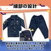 Buoniganuo Police Officer Cosplay Set for Halloween Police Long Navy Stage School Cultural Size XS 11-Piece Kids, Costume, Kids' Uniform, Sleeves,