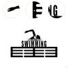Medaillen Display Aufhänger Schwimmen Sport Lanyard Medaille Laufen Fußball Gymnastik Award Band