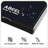 Microrelief Carbon Fiber Phone Case for Samsung Galaxy Z Fold 7 Fold6 5 W25 W26 Alloy Lens TPU+PC Cover with Invisible Magnet