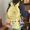 School Bag Children Elementary School Girls Junior High School High School College Students Cute Letter Backpack