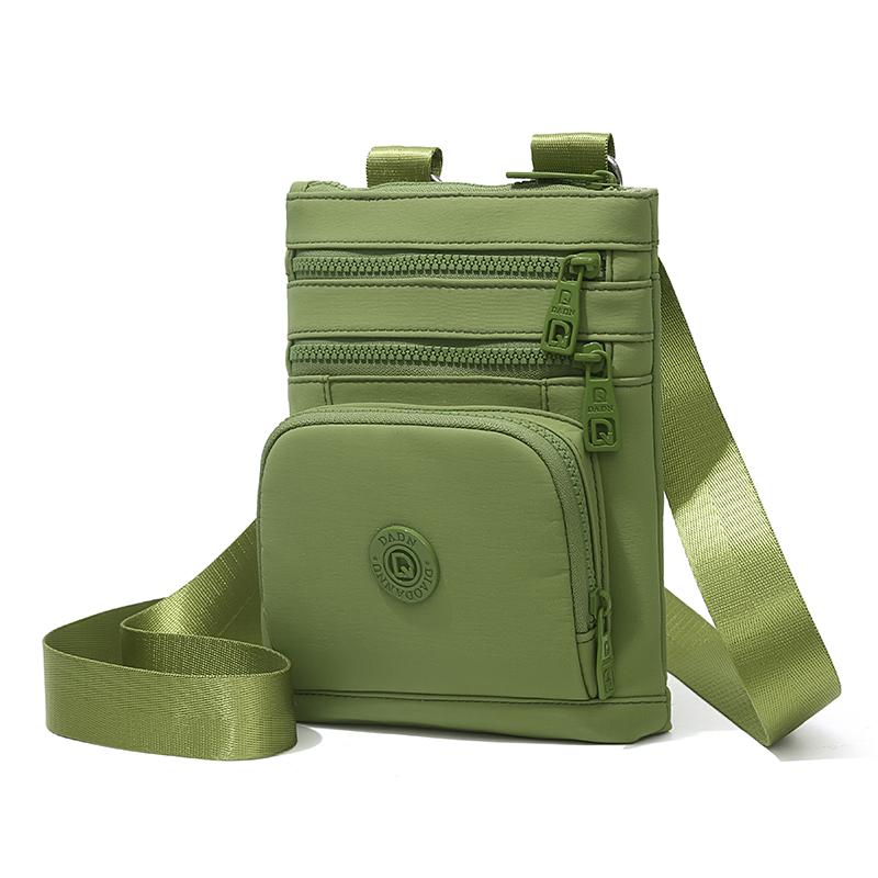 Women's Multi-pocket Bag Solid Color Shoulder Bag Commuter Crossbody Bag
