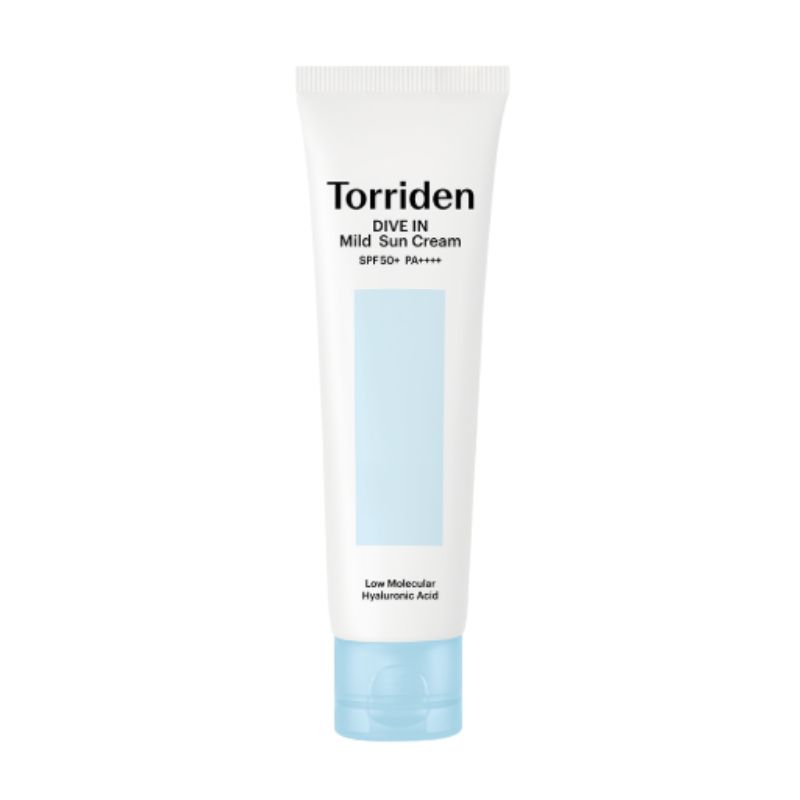 Torriden DIVE IN Mild Sun Cream SPF50+ PA++++ 60ml (2.02 fl. oz.) 1ea