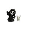 Cute Grim Reaper Toy PLA Halloween Miniature Ghost Desk Statue 3D Printed Doll  Bookshelf