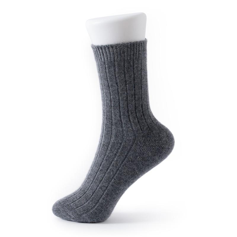 Calzini Corti 100% Cashmere Morbidi Traspiranti Caldi Casual Uomo Donna