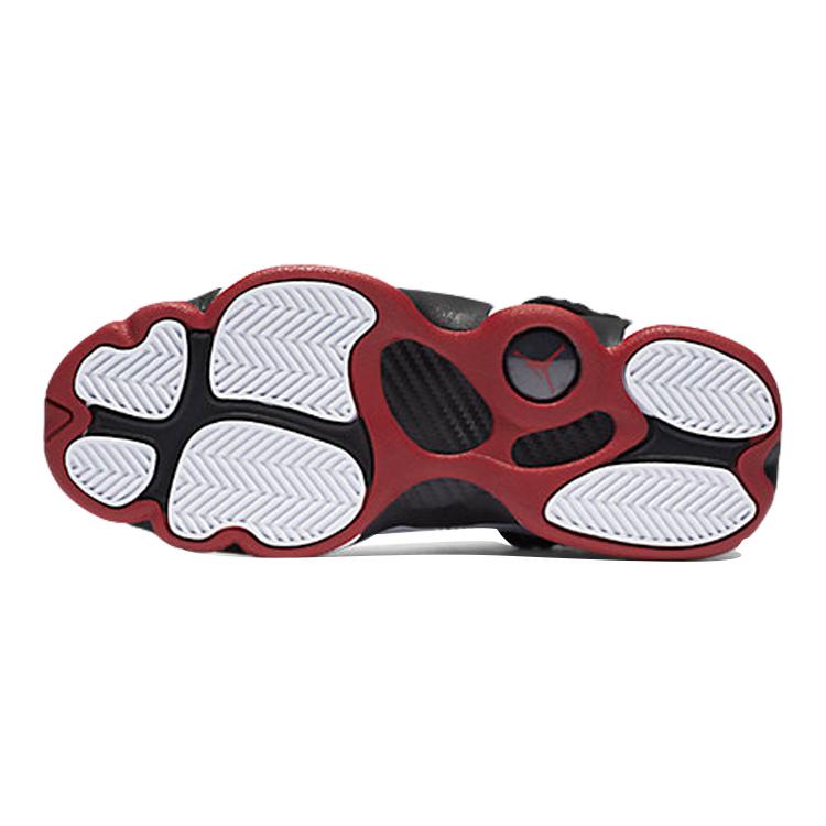 Jordan 6 Anillos Negro Gimnasio Rojo GS 323419-012