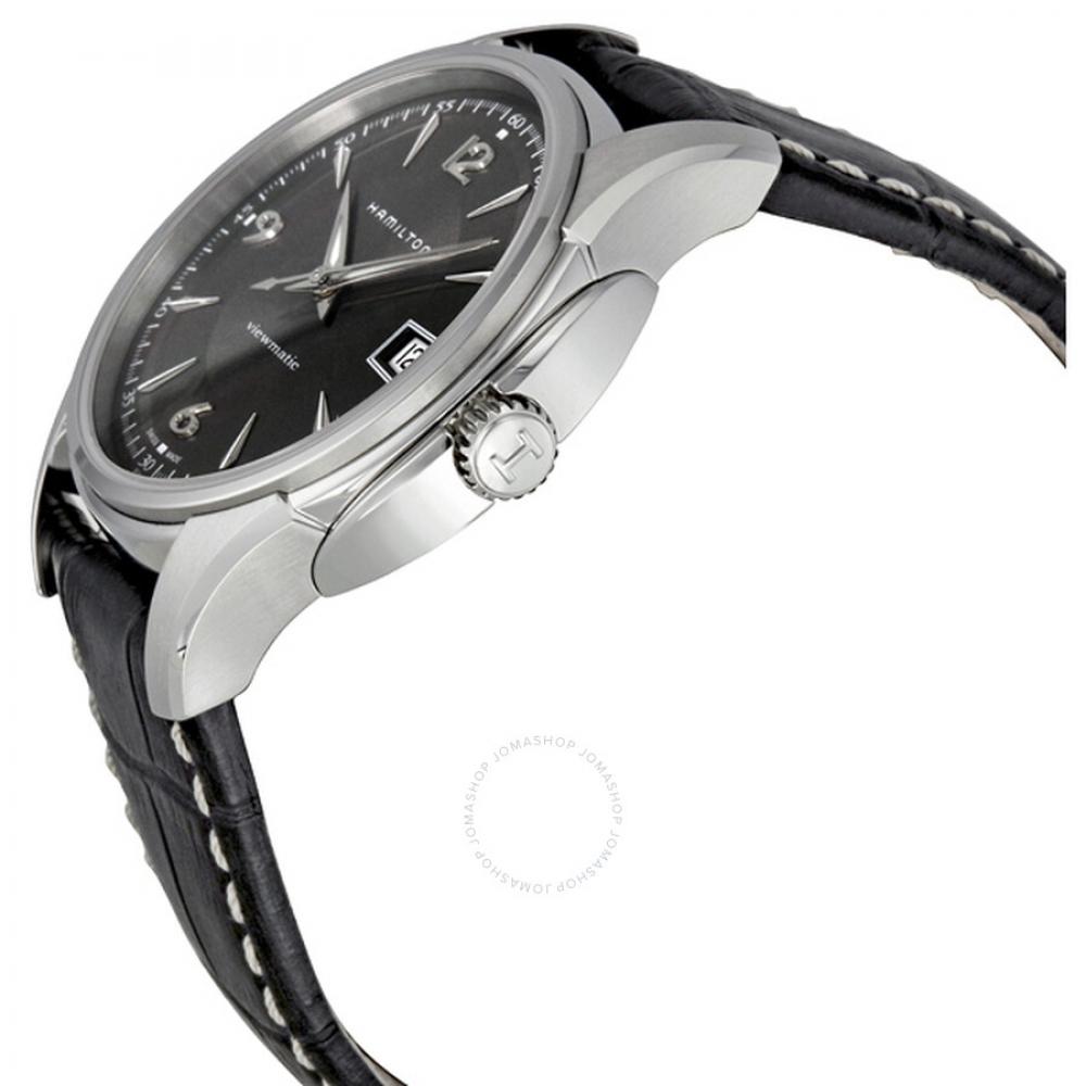 Hamilton Jazzmaster Black Dial Stainless Steel Ladies Watch H32351135