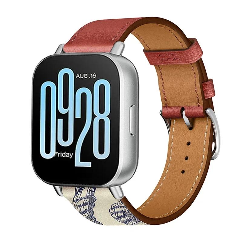 Leather Bracelet Loop For Realme Watch 5 Wrist Strap Accessories 22mm Correa For Realme Watch S2/3 3Pro S SPro/2 2 Pro Watchband