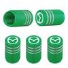 5PCS Auto Wheel Tire Valve Stem Caps Cover For Mazda 3 6 Atenza Axela Demio CX3 CX5 MP MS RX8 Car Accessories h1