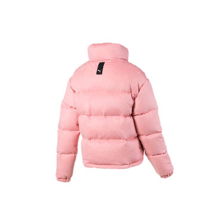 Puma Warm Stand Collar Down Jacket Women Outerwear Newlywed-Pink 580970-14