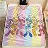 Ojamajo Doremi Flannel Blanket, High Quality Comfortable for All Seasons, Home Decor, Warmth and Comfort