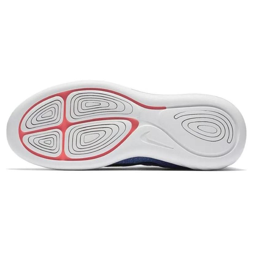 (WMNS) Nike Lunarglide 8 'Med Blue Black Aluminum' Women's 843726-406