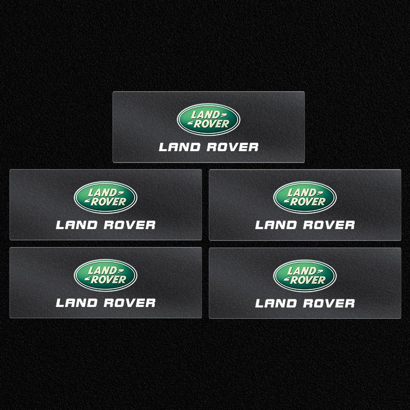 

Новая наклейка на интерьер автомобиля, наклейки на центральную консоль, эмблема для Land Rover Discovery, Range Rover Evpque, Defender, автомобильный очечник Rover L322 L405 5pcs
