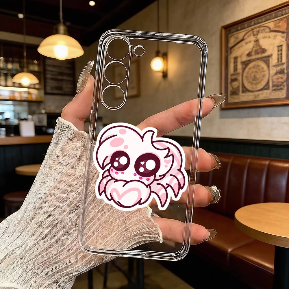 Чехол для телефона Angel Dust H-Hazbin H-Hotel для Samsung Galaxy A71, A70, A52, A51, A40, A30 Прозрачный чехол Samsung a31