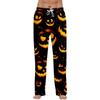 Men's Halloween Print Drawstring Lounge Pants Casual Sleepwear Bottoms Comfortable Fit Relaxed Style