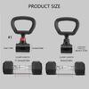 Tragbarer Kettlebell-Adapter Kettlebell-Griffaufsatz Hantel zu Kettlebell Konverter Fitnessgerät Langlebig