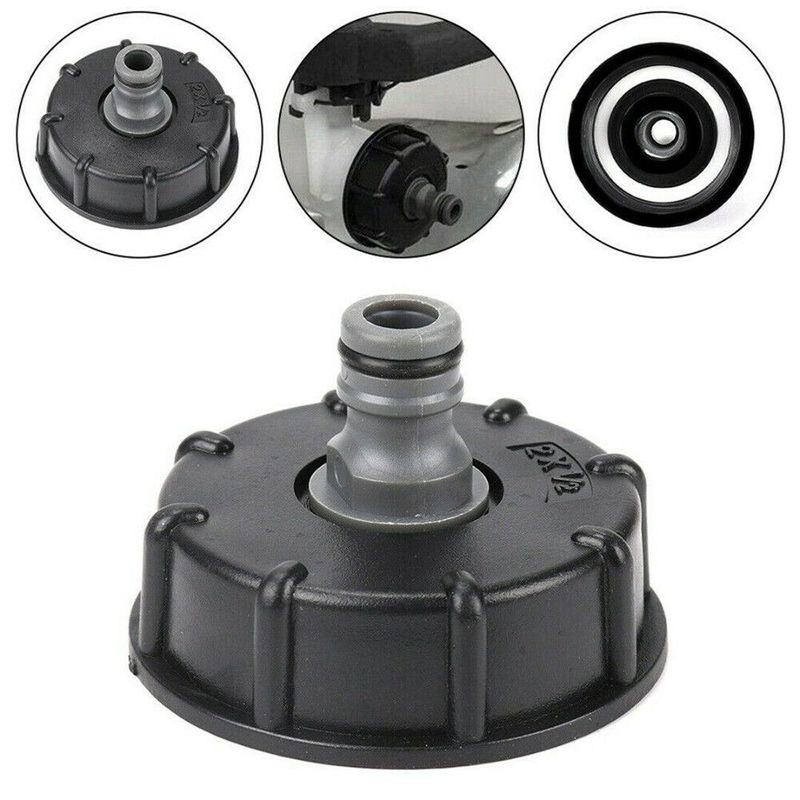 Garden Storage Tank Fitting Reducer Water Pipe Tap 1/2inch Hose Lock Ibc Tank Adapter Adaptor Connector