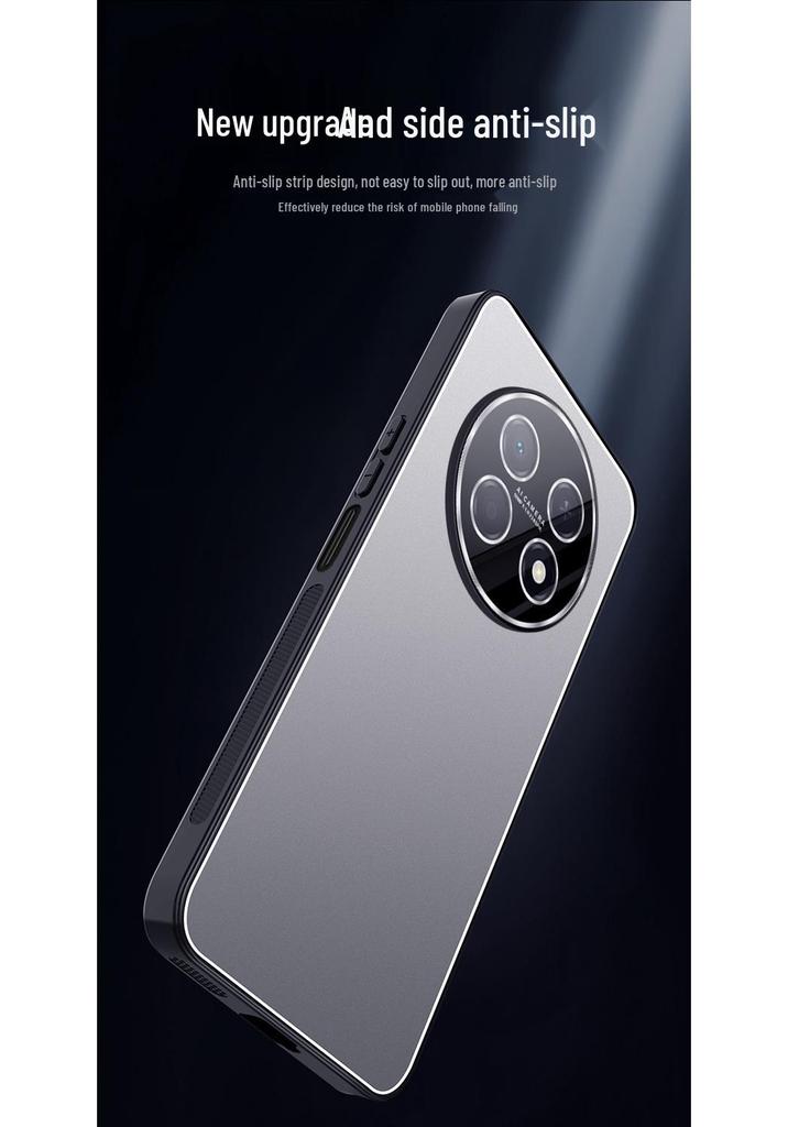 Enjoy 90 Pro Max Huawei 90 Plus Case: Built-in Lens Film, Metal Frosted, Full Coverage, Anti-Drop