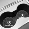 Samochodowa antypoślizgowa silikonowa podstawka pod kubek Wodoodporna mata pod kubek na wodę do Mercedes Benz E S C A B Klasa GLE GLS GLC CLA GLA GLK GLB W204 W205