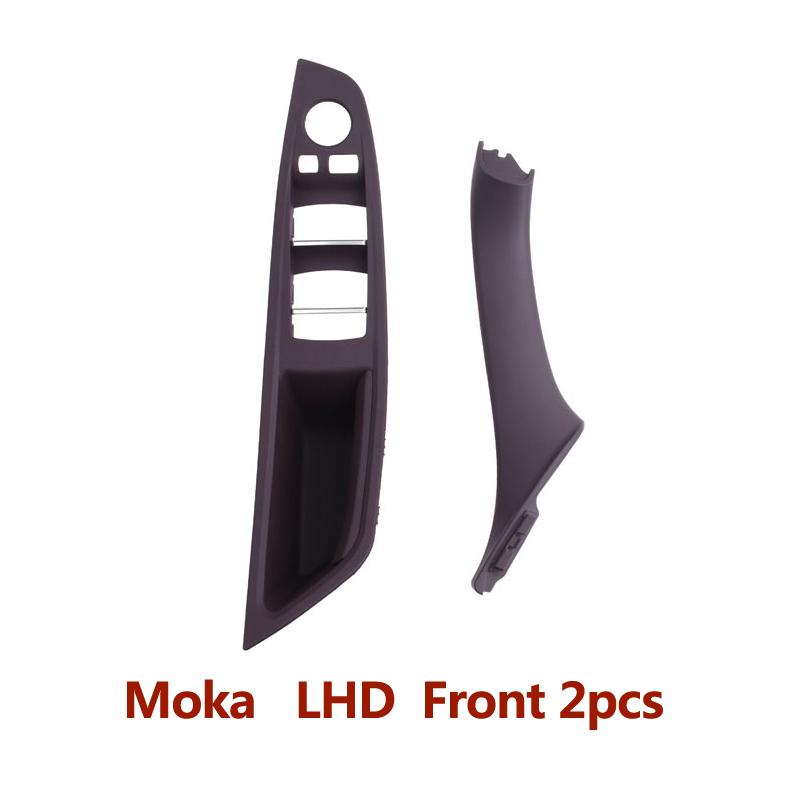 Qualidade Interior Painel de Apoio de Braço da Porta Dianteira Acabamento Puxador Conjunto Substituição Para BMW Série 5 F10 F11 F18 520i 523i 525i 528i 535i