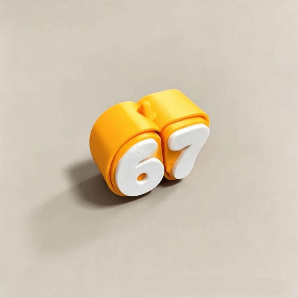 3D Printed Click Fidget Toy 67 Buttons Stress Relief Toy Pixel Art Desktop Decor  Kids
