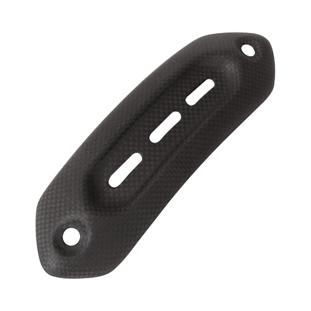 MOTO4U Real Carbon Fiber Exhaust Cover Protector HeatShield For DUCATI Hypermotard 950 939 821 RVE SP Accessories Modified Parts Matt Plain