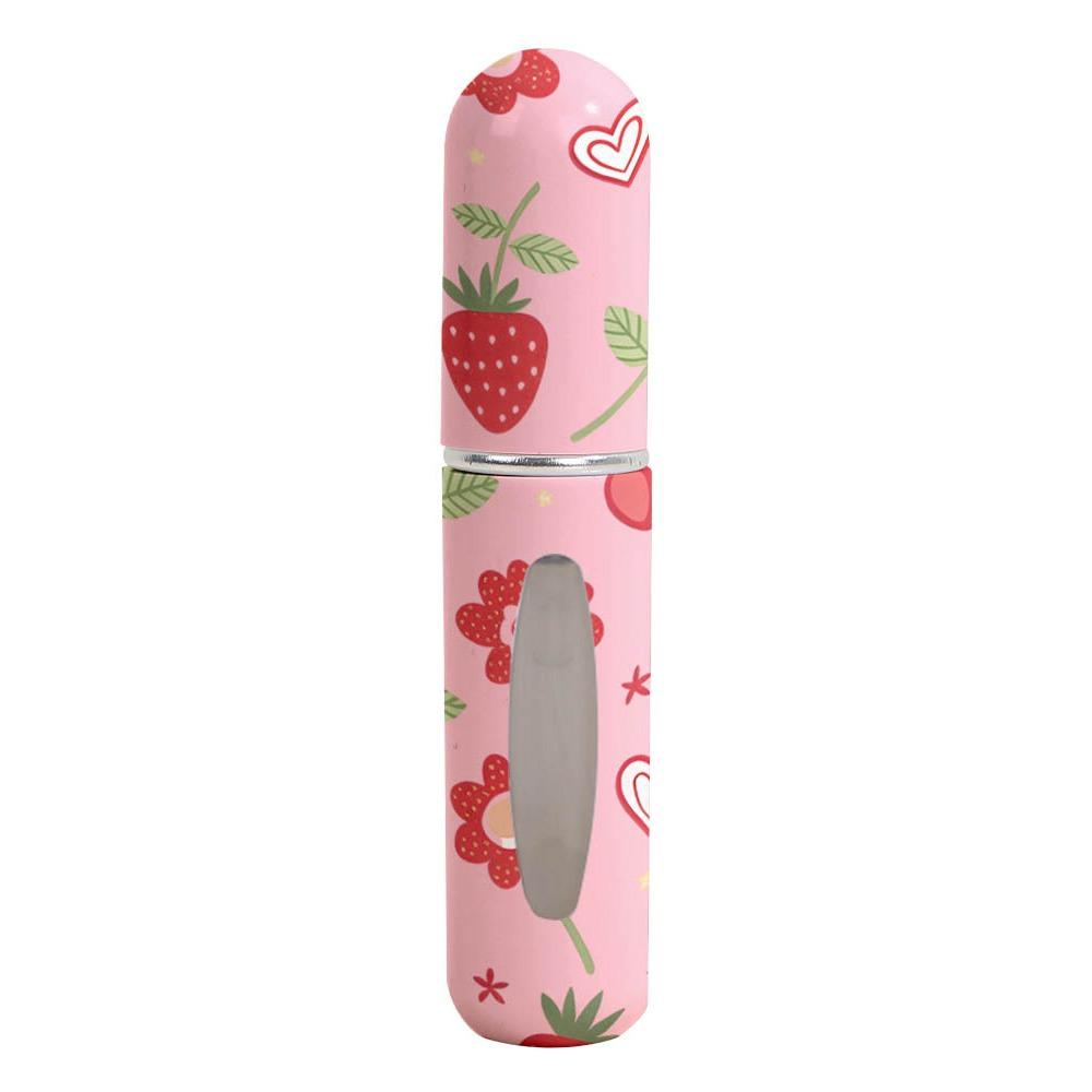 5ml Mini Perfume Bottle Empty Leak-proof Spray Rotating Bottle Refillable Empty Cosmetic Containers
