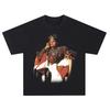 2026 Summer Michael Jackson Portrait Print Short-Sleeved Retro T-Shirt High-end Luxury Unisex Style Both of Men and Women