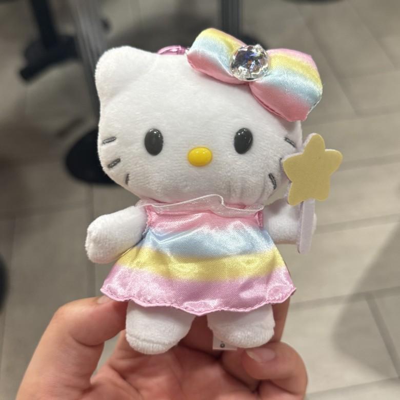 Unicorn Plush Keychain With Heart Extender For Cute Bag Decor