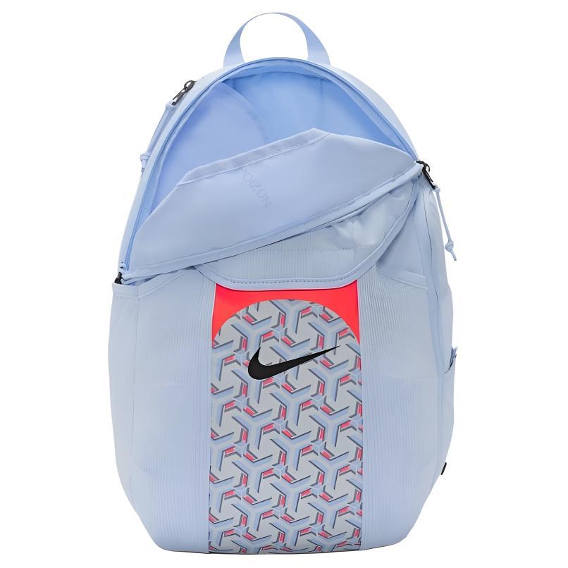 Nike Academy 27L Classic Logo Large Capacity Polyester Backpack Men Backpack Light-Blue DV0761-425