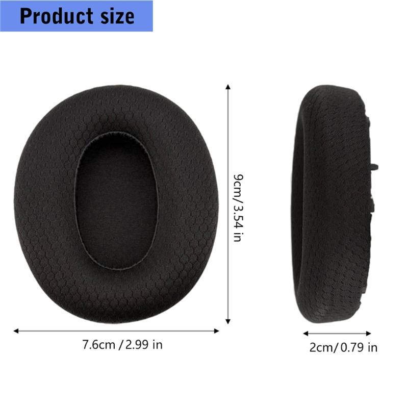 Replacement Ear Pads Earphone Cushion Repair Part for W820NB K820NC Headphone Noise Isolating Sponge Earpads