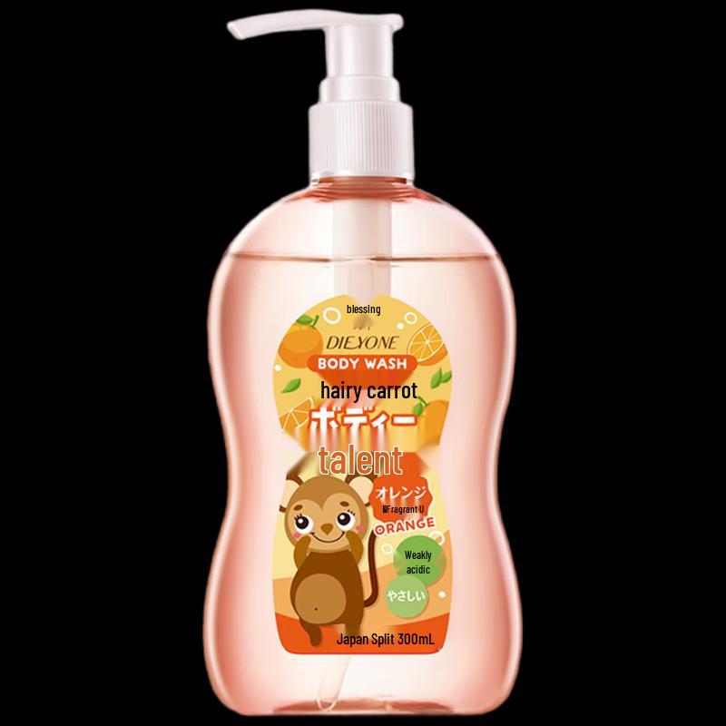 

Dieyin Kids Orange Scented Tear-Free Shower Gel Set