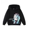 Hatsune Miku MIKU 2026  Trend Explosion Cartoon Print Children's Hooded Sweatshirt Boys and Girls Autumn Winter  All-match Tops