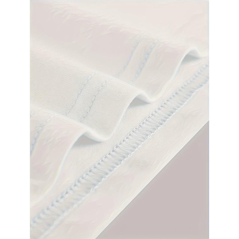 European Sizes Men's Casual Trendy Alphabets Graphic Print Comfortable Crew Neck Short Sleeve T-shirts, Summer Top Tees