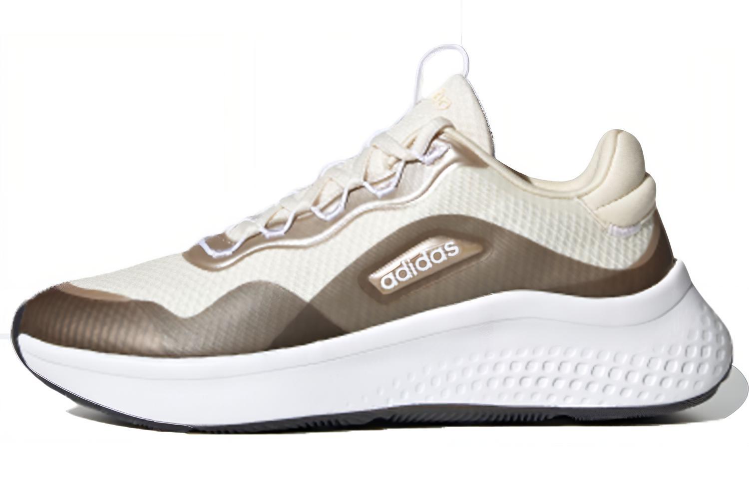 Adidas Neo Primrose Sleek  Creamwhite Brown  Women s FZ3214 36