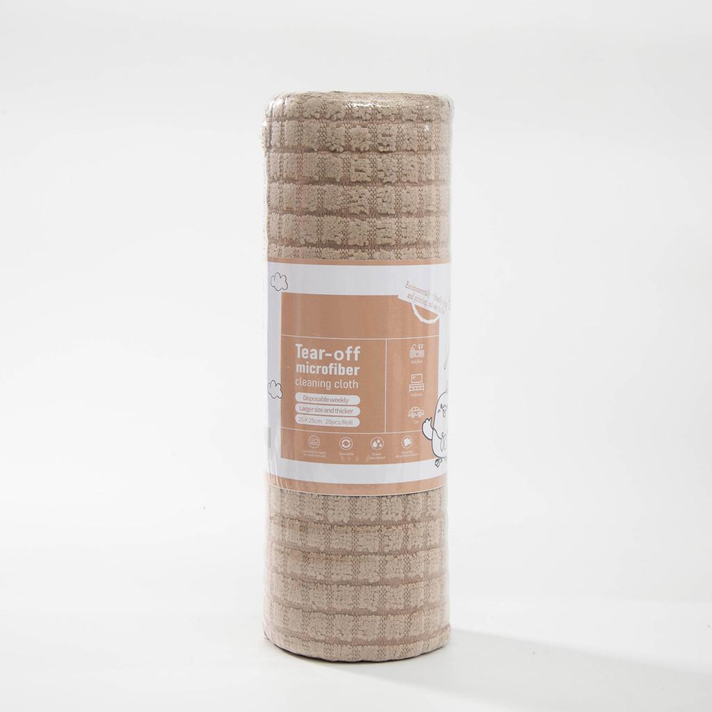 Microfiber Plaid Lazy Hand-torn Rag Cleaning Towel Kitchen Cleaning Can Not Shed Hair Scouring Cloth