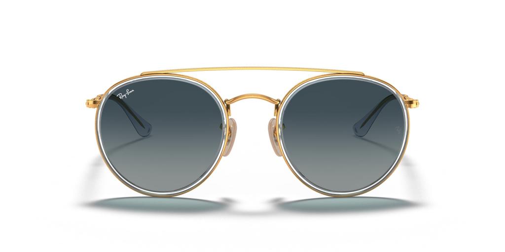 Sunglasses 0RB3647N 91233M Blue Gradient Grey 51 Ray-Ban
