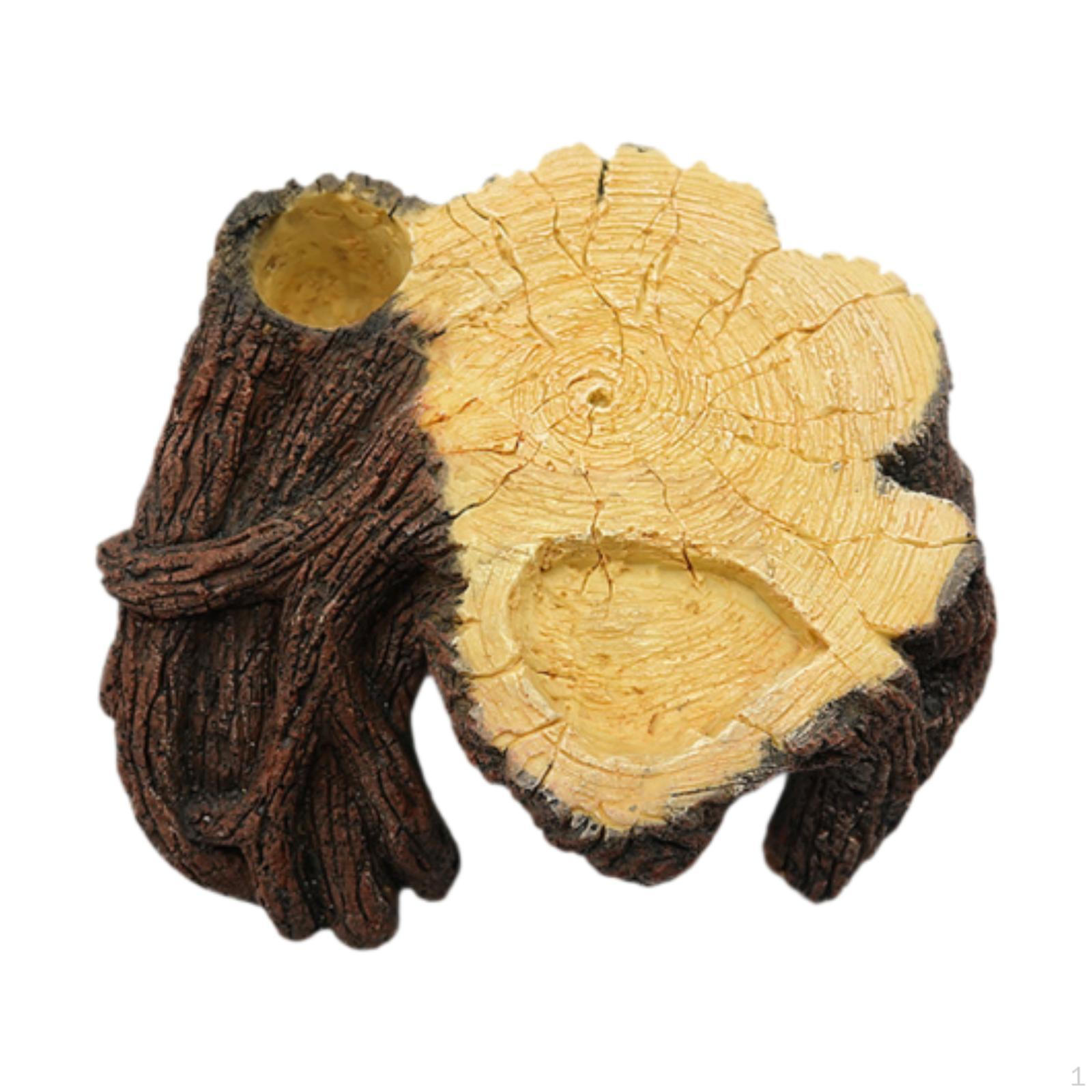 

Aquarium Decoration for Reptiles And Amphibians, Resin Hideout Geckos 24cmx22cmx10cm