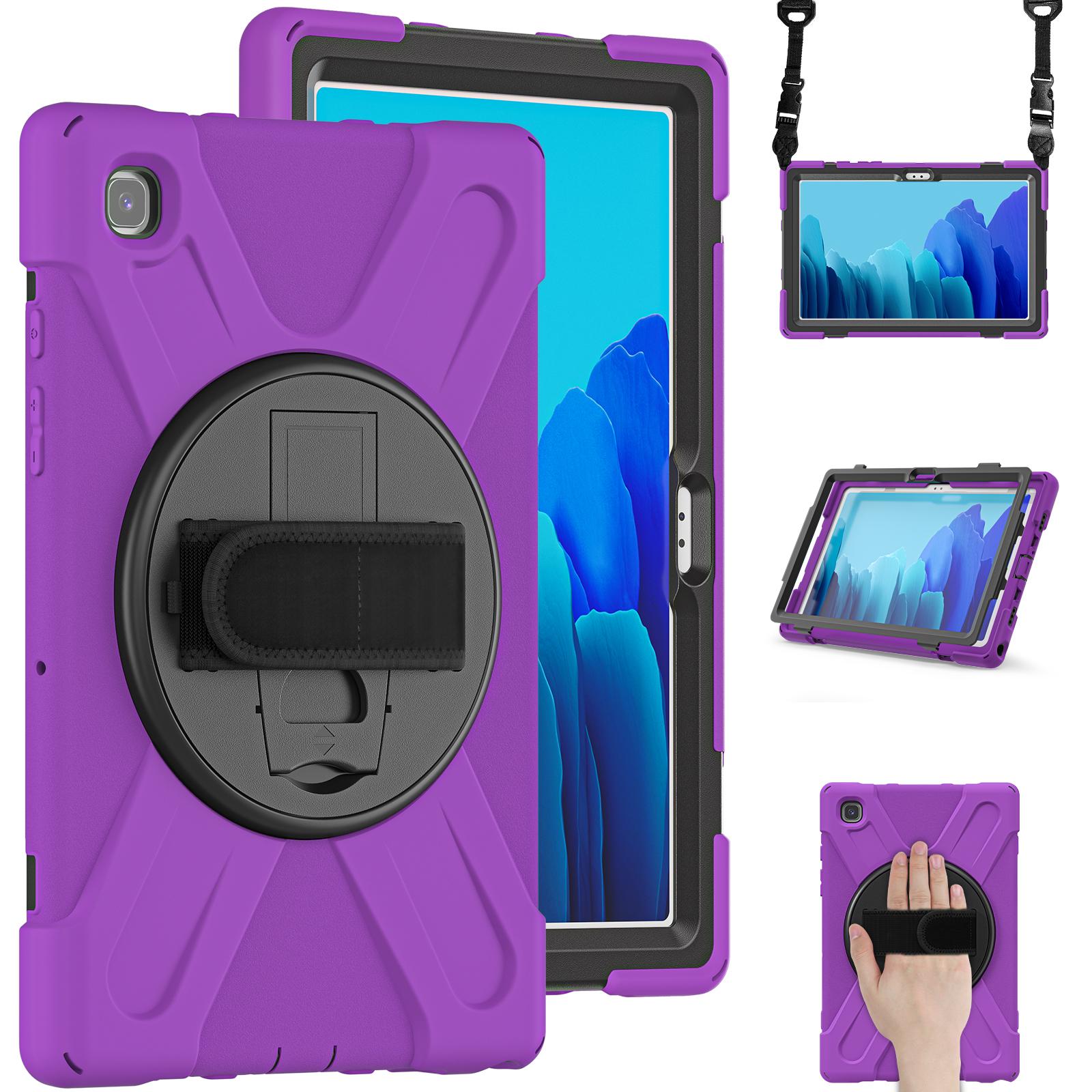 Pour Samsung Galaxy Tab S6 Lite A7 S5E funda S6 A 10.5 a 10.1inch S4 Housse de Tablette Protection Ordinateur Portable pour Enfants Housse avec Support Antichoc A 10.1 P580 P585