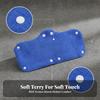 6 Pieces Blue Helmet Sweatband Absorbent Snap-Fastener-on
