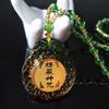 New glazed Shurangama mantra pendant pendant, scripture protection, men's and women's necklaces