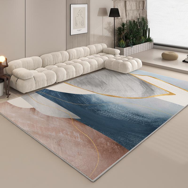 Art Design Plush Carpet Minimalism Living Room Decoration Abstract Rug Modern Rugs for Bedroom Large Area Fluffy Soft Floor Mat