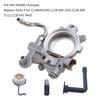 Oil Pump Oiler Worm Gear Kit For  044 MS440 MS 440 Chainsaw Hose Line Filter 1128 640 3205 Replacement Spare Parts
